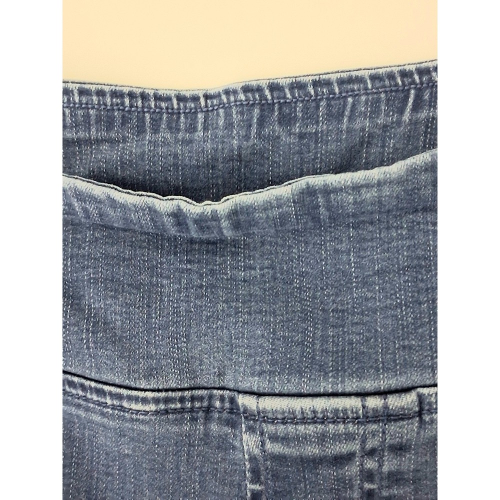 Belle By Kim Gravel Bermuda Shorts Women's Size 20W Frayed Hem TripleLuxe - Picture 4 of 14